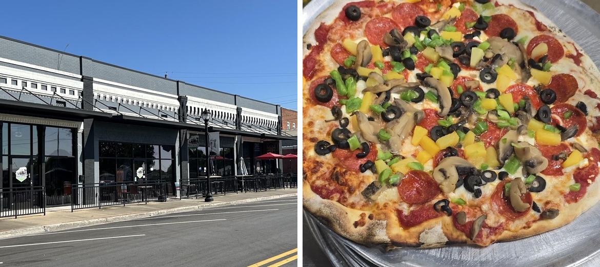 Trackside Pizza Menu