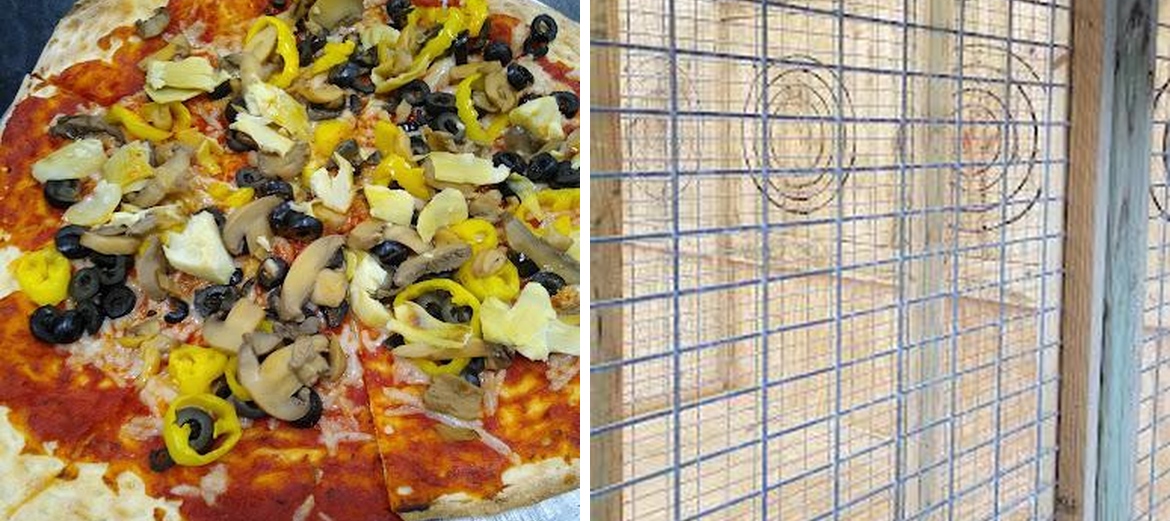 Trackside Pizza Menu